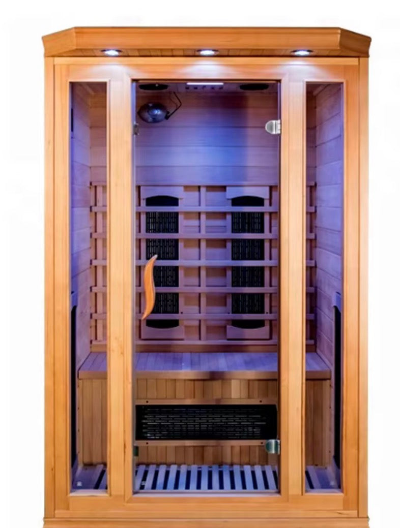 Sauna infrarouge intérieur Smartmak, faible EMF, sauna mobile pour la maison