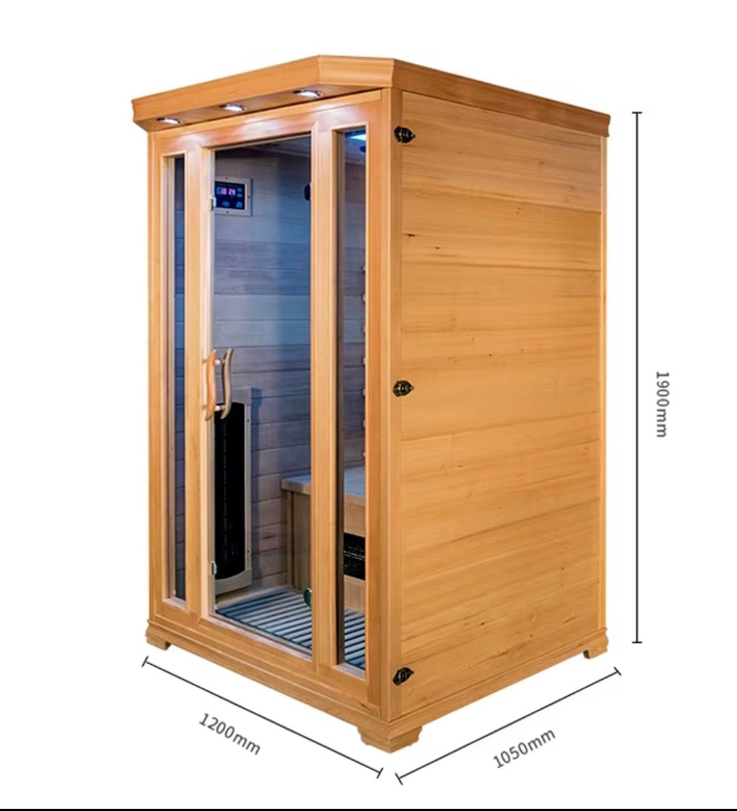Sauna infrarouge intérieur Smartmak, faible EMF, sauna mobile pour la maison
